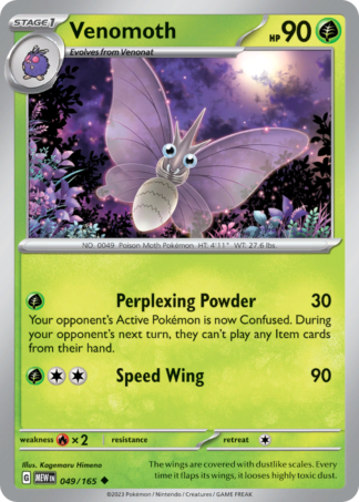 Venomoth 49 / 165