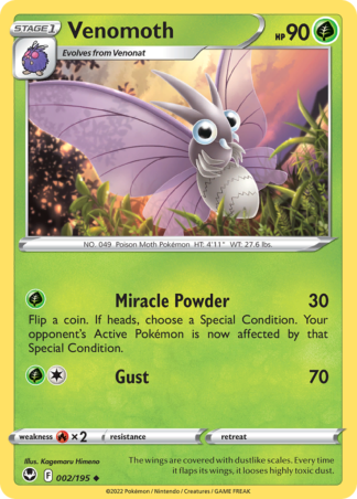Venomoth 2 / 195