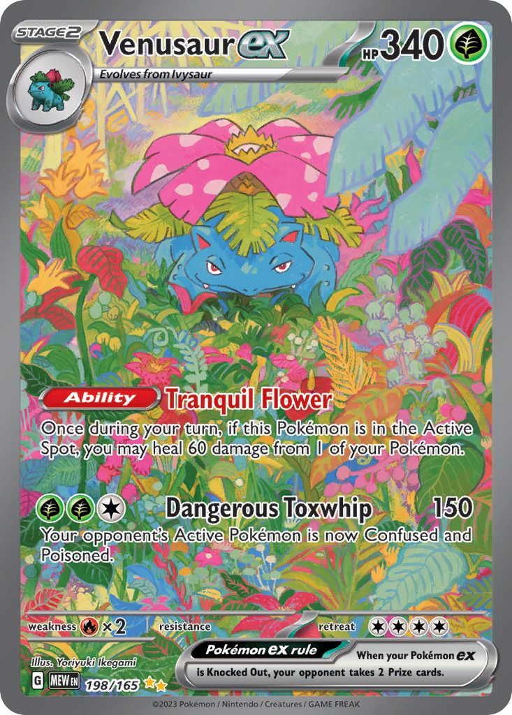 Venusaur ex 198 / 165