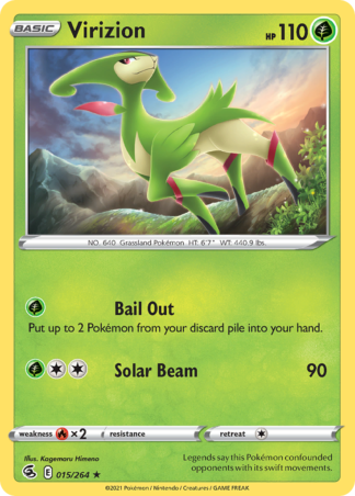 Virizion 15 / 264