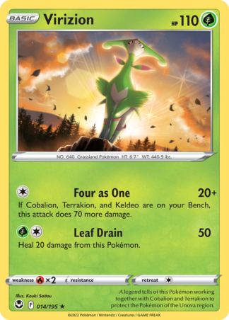 Virizion 14 / 195