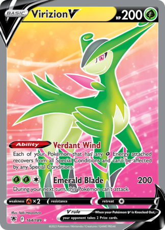 Virizion V 164 / 189