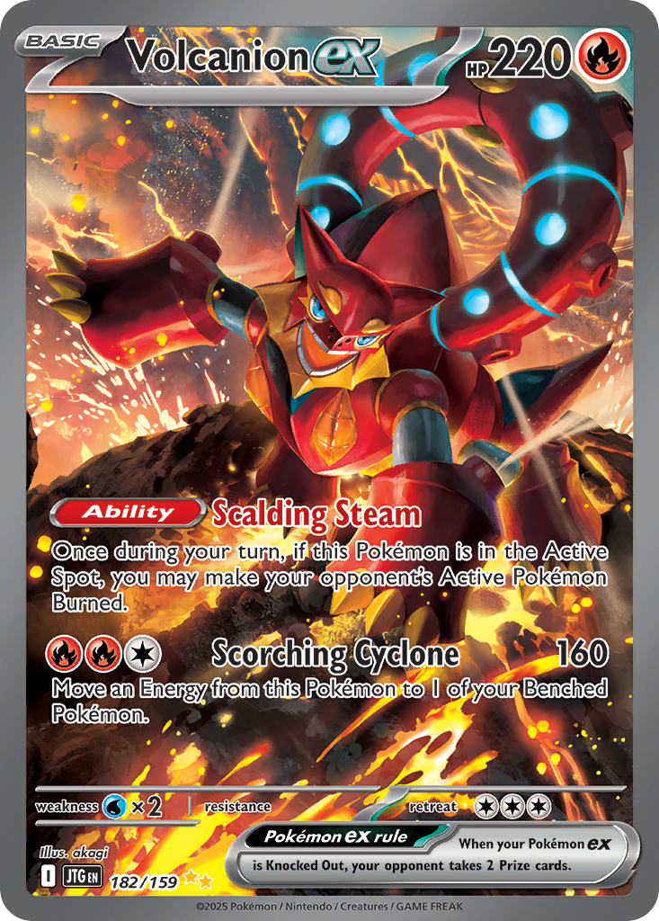 Volcanion ex 182 / 159
