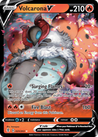 Volcarona V 21 / 203