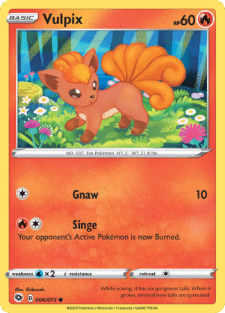 Vulpix 6 / 73