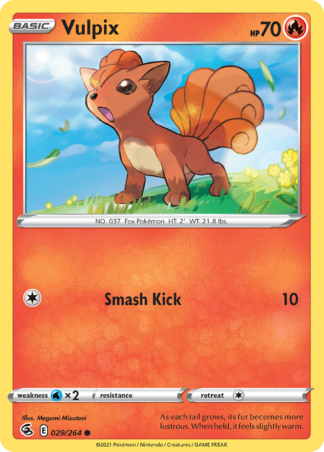 Vulpix 29 / 264