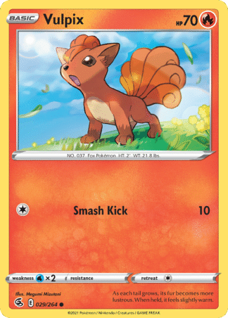 Vulpix 29 / 264