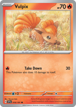 Vulpix 16 / 191