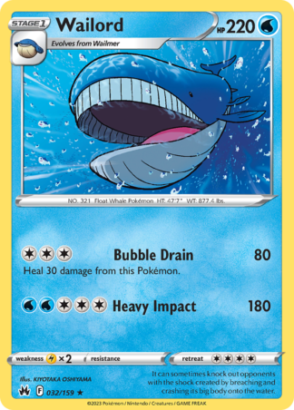 Wailord 32 / 159