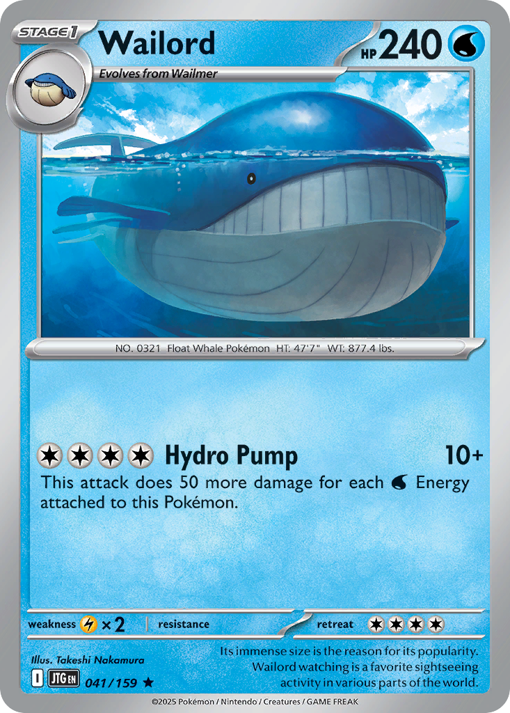 Wailord 41 / 159