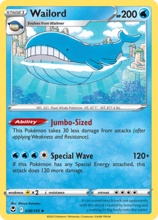 Wailord 38 / 195