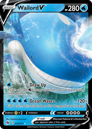 Wailord V 13 / 73