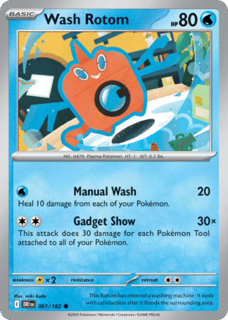 Wash Rotom 61 / 182