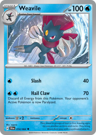 Weavile 14 / 64