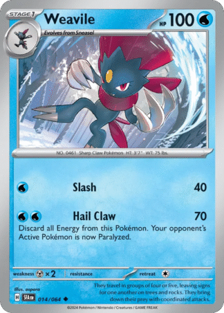 Weavile 14 / 64