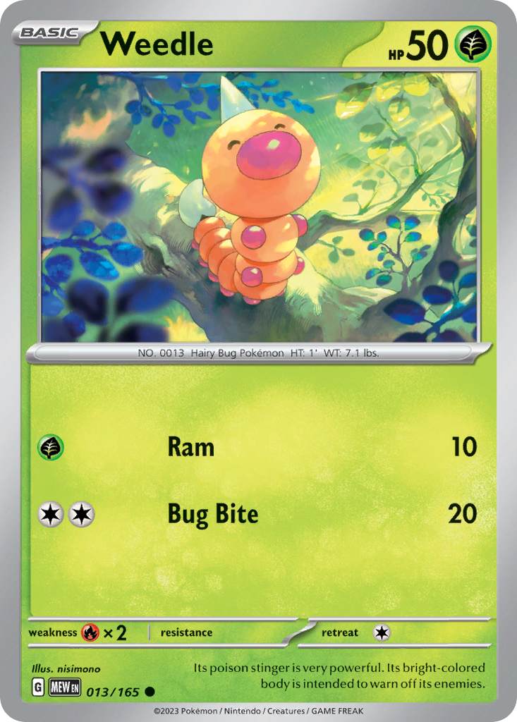 Weedle 13 / 165