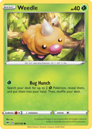 Weedle 1 / 185