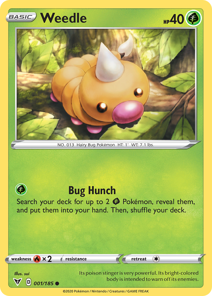 Weedle 1 / 185