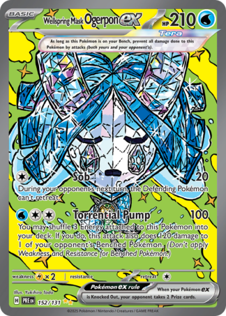 Wellspring Mask Ogerpon ex 152 / 131