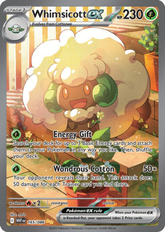 Whimsicott ex 165 / 86