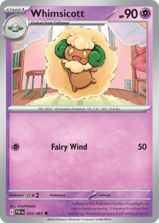 Whimsicott 35 / 91