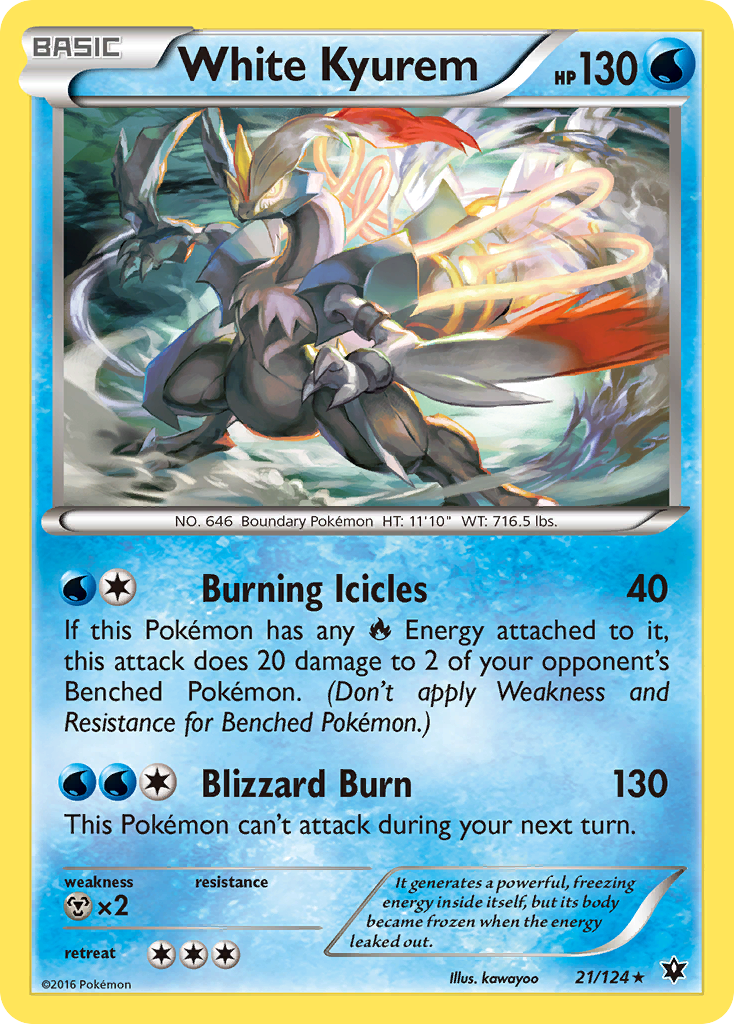 White Kyurem 21 / 124
