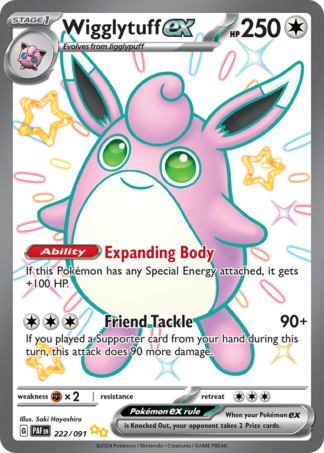 Wigglytuff ex 222 / 91