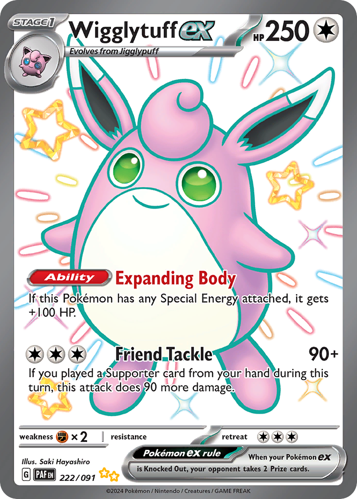 Wigglytuff ex 222 / 91