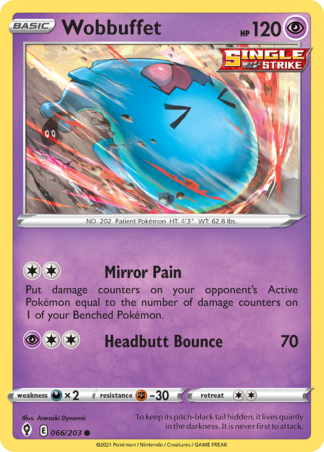 Wobbuffet 66 / 203
