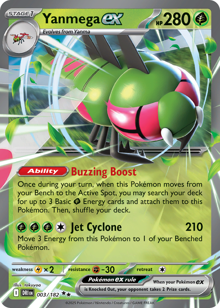 Yanmega ex 3 / 182