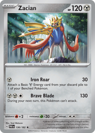 Zacian 136 / 182