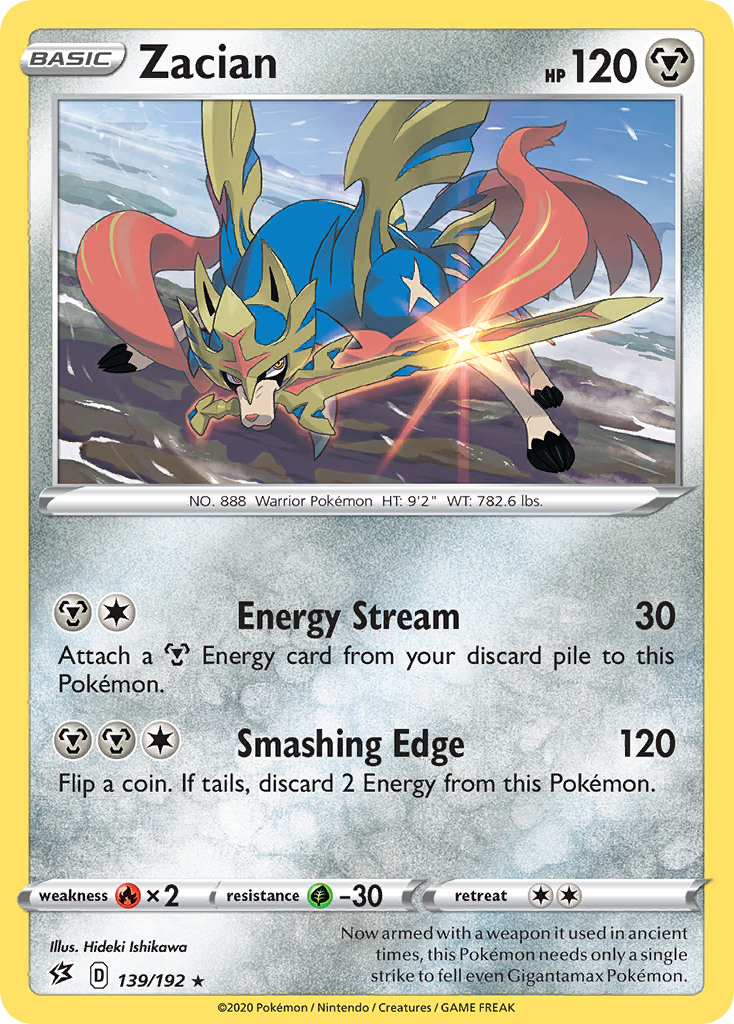 Zacian 139 / 192