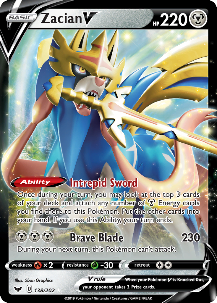 Zacian V 138 / 202