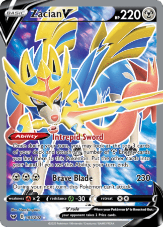 Zacian V 195 / 202