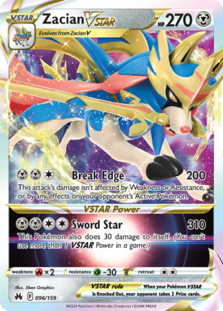 Zacian VSTAR 96 / 159