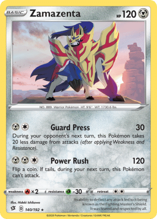 Zamazenta 140 / 192