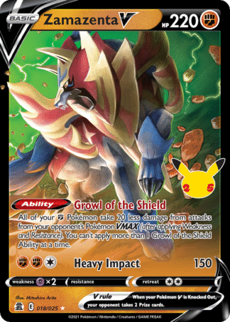 Zamazenta V 18 / 25