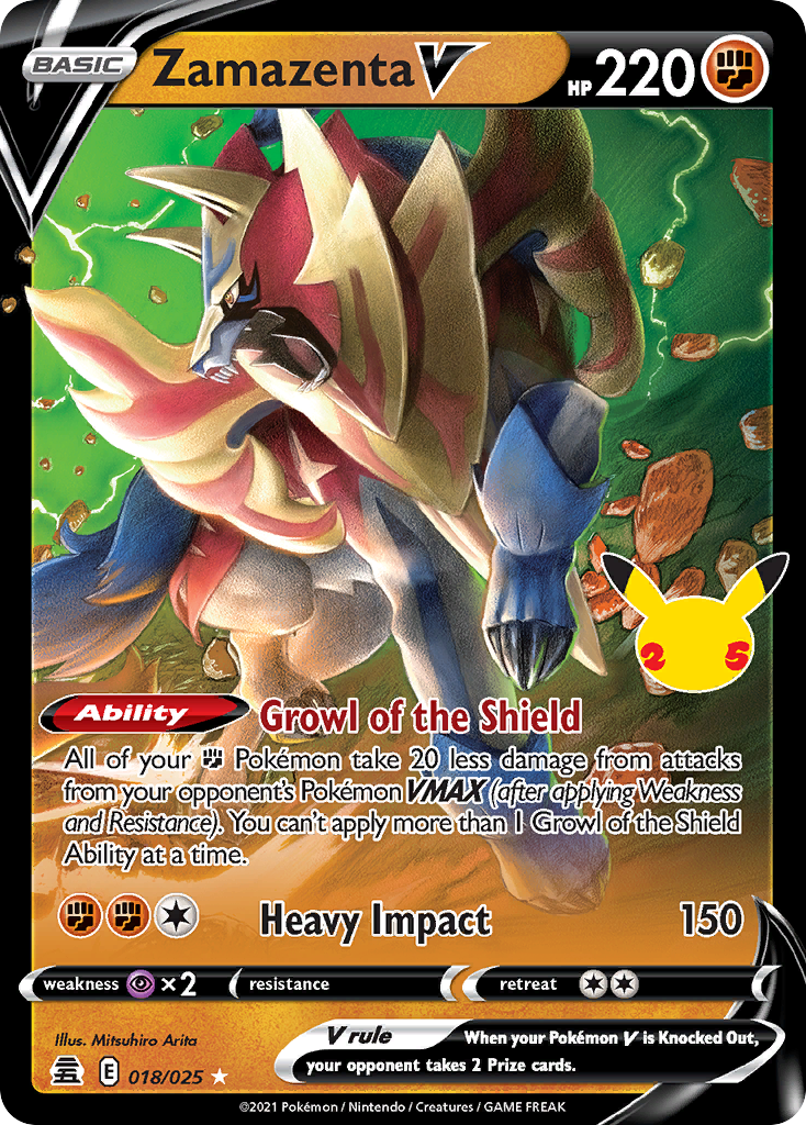 Zamazenta V 18 / 25