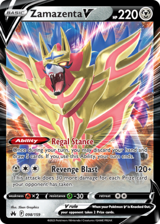 Zamazenta V 98 / 159