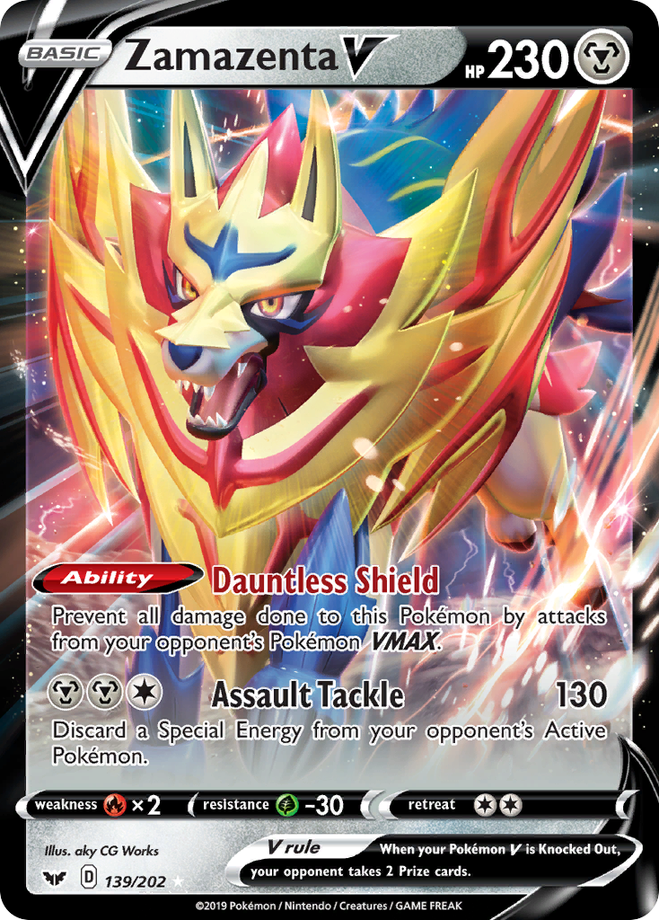 Zamazenta V 139 / 202