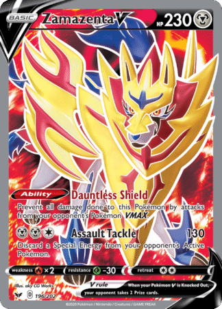 Zamazenta V 196 / 202