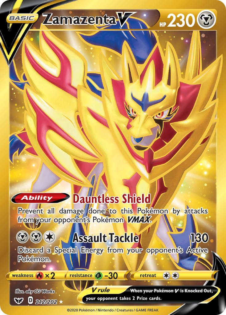 Zamazenta V 212 / 202