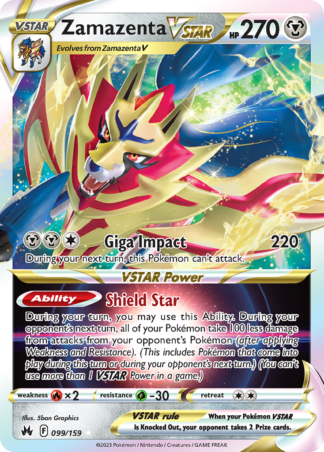 Zamazenta VSTAR 99 / 159