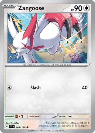 Zangoose 146 / 198