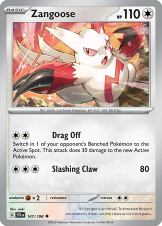 Zangoose 147 / 198