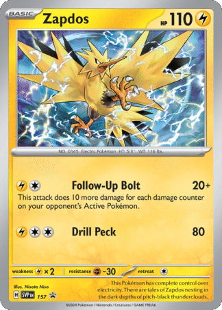 Zapdos SVP 157
