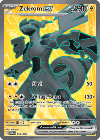Zekrom ex 158 / 86