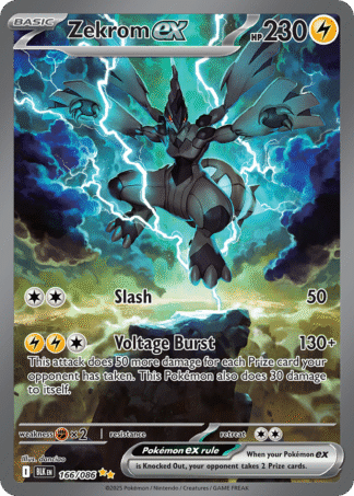 Zekrom ex 166 / 86