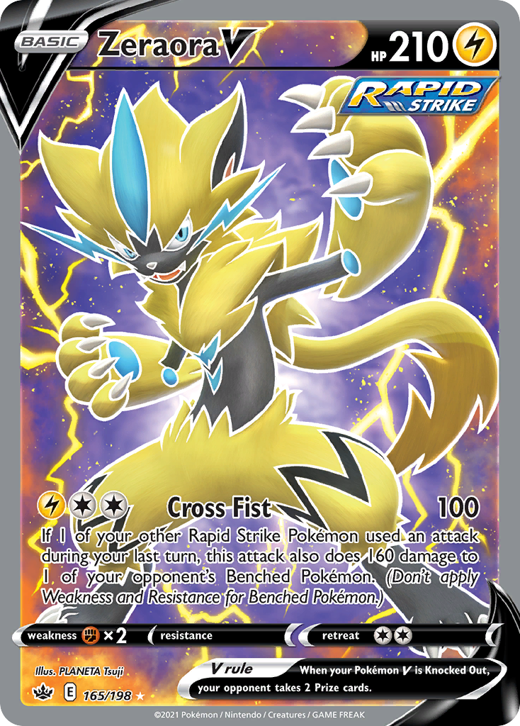 Zeraora V 165 / 198