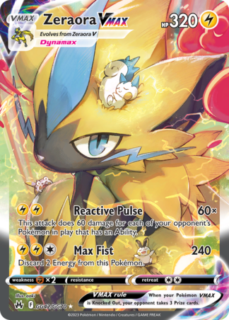 Zeraora VMAX GG42 / 159